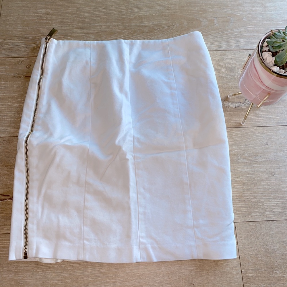 White Pencil Skirt Vince Camuto